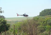 Helicópetro Águia participa de Operação Saturação em Araraquara