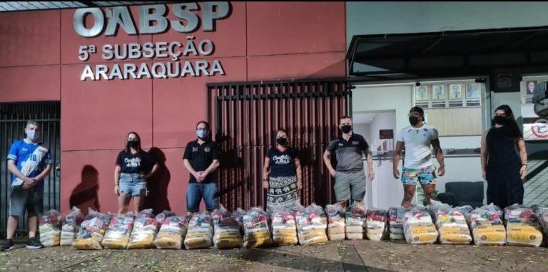 “Conhecimento Gera Alimentos”. Campanha da 5° Subseção da OAB de Araraquara