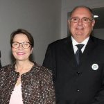 A nova Ministra Tereza Cristina e O presidente da Canasol, Luís Henrique Scabello de Oliveira