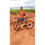Marcus sonha em praticar o ciclismo profissionalmente
