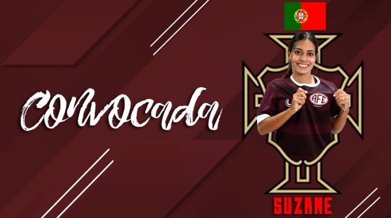 Suzane é convocada para a seleção de Portugal