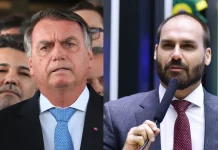 PF indicia Bolsonaro e Eduardo em inquérito sobre sanções dos EUA