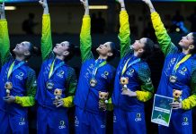 Mundial de GR: Brasil conquista prata inédita no conjunto geral
