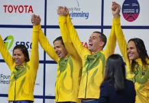 Com direito a recorde mundial, Brasil brilha no Mundial de natação