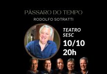 Show “Pássaro do Tempo”, de Rodolfo Sotratti, é destaque na programação da Semana do Compositor Local nesta sexta (10)