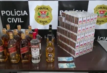 Operação conjunta apreende bebidas falsificadas e cigarros contrabandeados em Américo Brasiliense