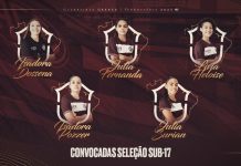 Cinco atletas das Guerreirinhas Grenás são convocadas para a seleção brasileira sub-17