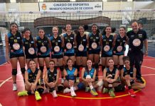 Vôlei feminino sub-19 larga na frente em decisão da Liga