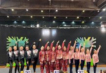 Ginástica rítmica é campeã dos Jogos Abertos