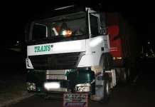 Caminhão passa em cima de jovem em Matão