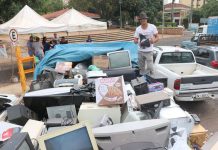 Campanha de coleta de resíduos eletroeletrônicos acontece neste sábado (28)