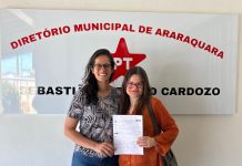 Luna Meyer se filia ao PT e reforça projeto político em Araraquara