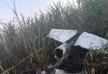 Piloto morre carbonizado em queda de avião em Olímpia