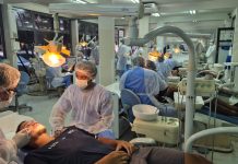 Odontologia da Uniara realiza triagem dos atletas das categorias de base masculino da Ferroviária