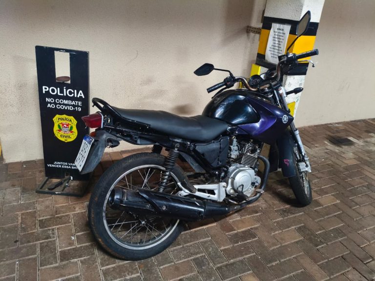 GCM apreende moto com chassi adulterado