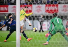 Brasil ganha de virada sobre o Japão após gol de Martinelli na Copa do Mundo