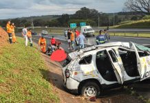 Morre um dos policiais envolvidos em capotamento na Rodovia Faria Lima, em Matão