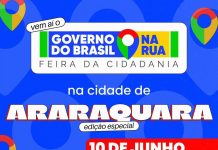 Araraquara recebe programa Feira da Cidadania do Governo do Brasil na Rua