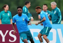 Com dúvida na direita, Brasil encerra preparação para encarar Escócia