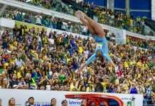 Rebeca Andrade volta com ouro no Pan de ginástica artística