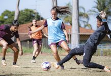 Guerreiras grenás iniciam venda de ingressos para sequência de três jogos na Fonte Luminosa