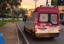 Idoso é atropelado por motocicleta na Padre José de Anchieta