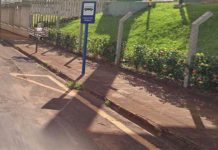 Ponto de ônibus no Jardim das Flores precisa de melhorias