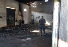 Polícia Militar aborda suspeito em barracão que foi palco de estupro no último sábado (8)