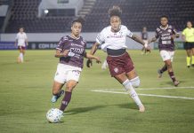 Guerreiras Grenás empatam com o Fluminense e se classificam em quarto lugar no Brasileirão