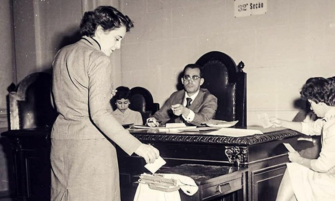 mulher voto